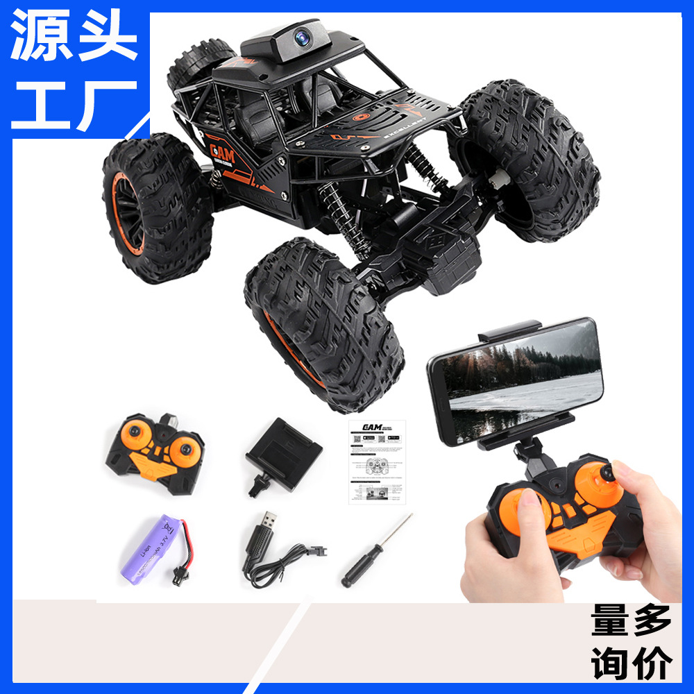 Remote Control Car With Camera For Taking Photos And Videos, Toy For...