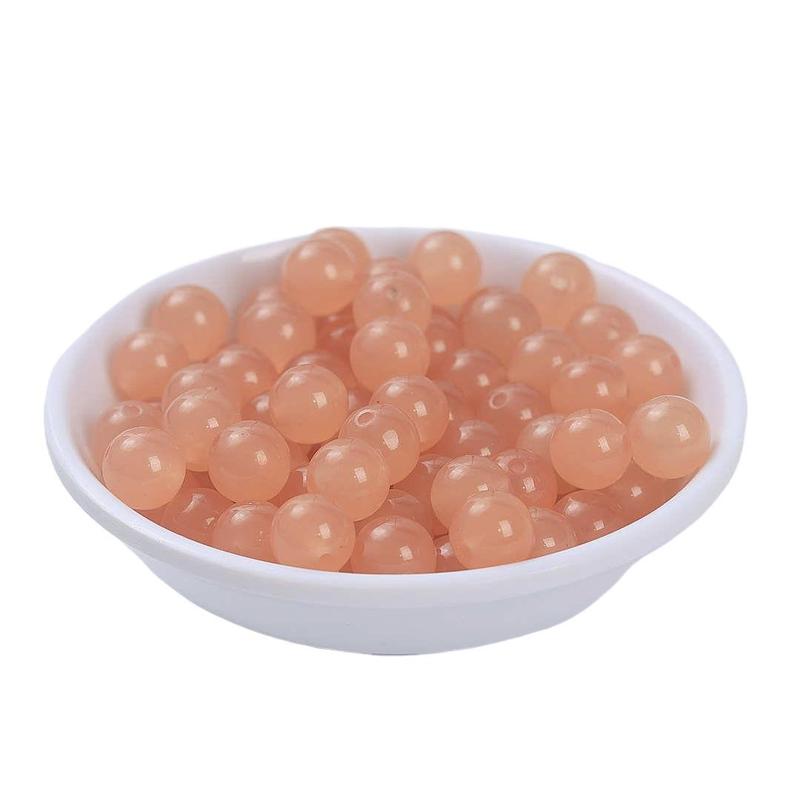 和田玉髓散珠晴水绿烤色圆珠子配饰手工diy手链耳饰吊坠饰品配件|undefined