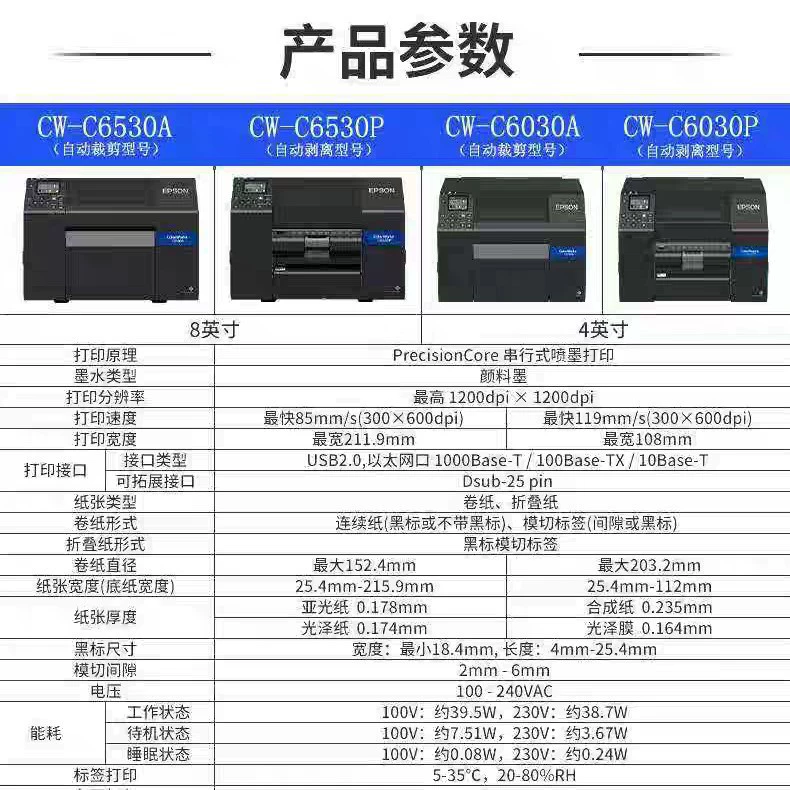 Epson, промышленный принтер, C6030, 6530