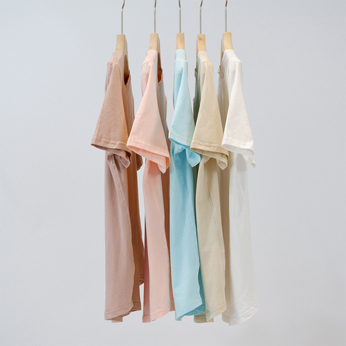 Summer yoga short-sleeved women's love casual cool loose round neck pure cotton quick-drying breathable thin t-shirt high elasticity