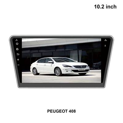 Cross-border Suitable for Peugeot 408 Car Audio and Video Smart Navigator Car GPS Android Navigation Smart All-in-one Machine