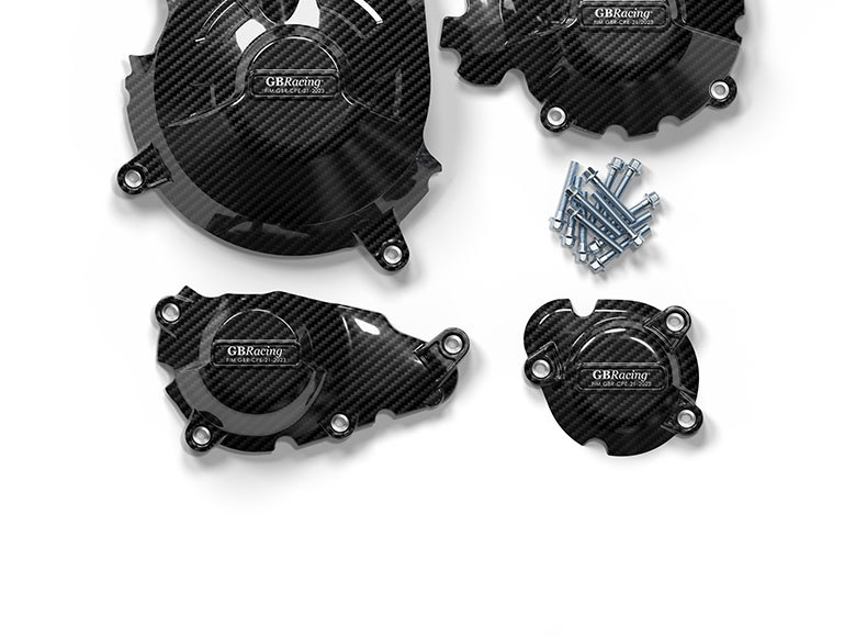 Suitable for Triumph Speed ​​Triple Rs 1050 Modified Engine Engine Protective Cover Anti-Fall Side Cover