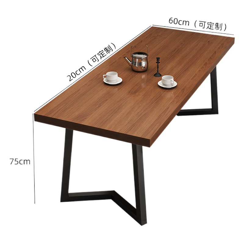 Ретро бистро индустриальный стиль бар кофе барбекю Ресторан тема Ресторан западный ресторан обеденный стол из цельного дерева и стул комбинация