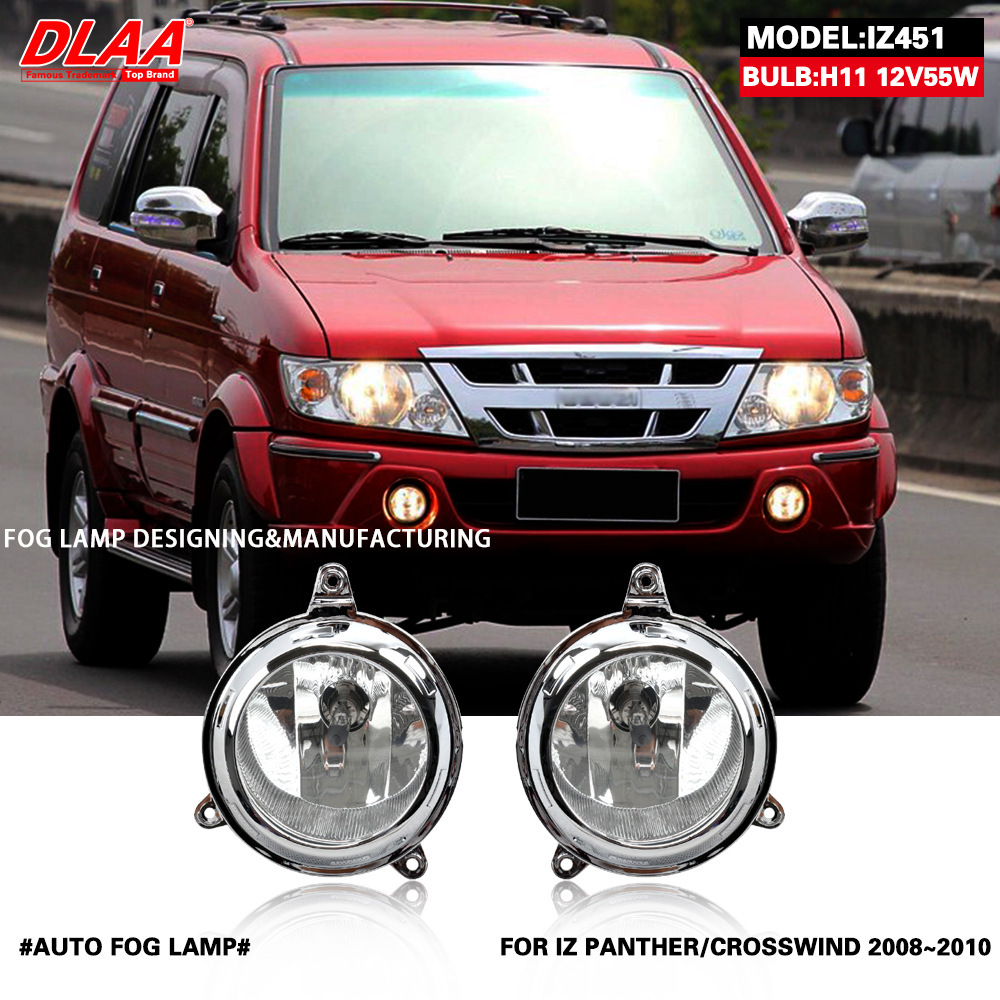 Aplicable a ISUZU 10 - 15 años Panther / Crosswind conjunto de lámpara de niebla delantera luz diaria luz de barra delantera