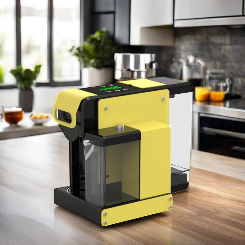 Cross-border e-commerce all-in-one capsule coffee machine with milk frother, multifunctional coffee machine customization Cross-border e-commerce all-in-one capsule coffee machine with milk frother, multifunctional coffee machine customization