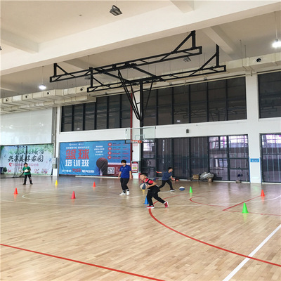 Electric Floating basketball stands suspension metope Flip Hydraulic pressure Lifting move fixed Venues indoor measure