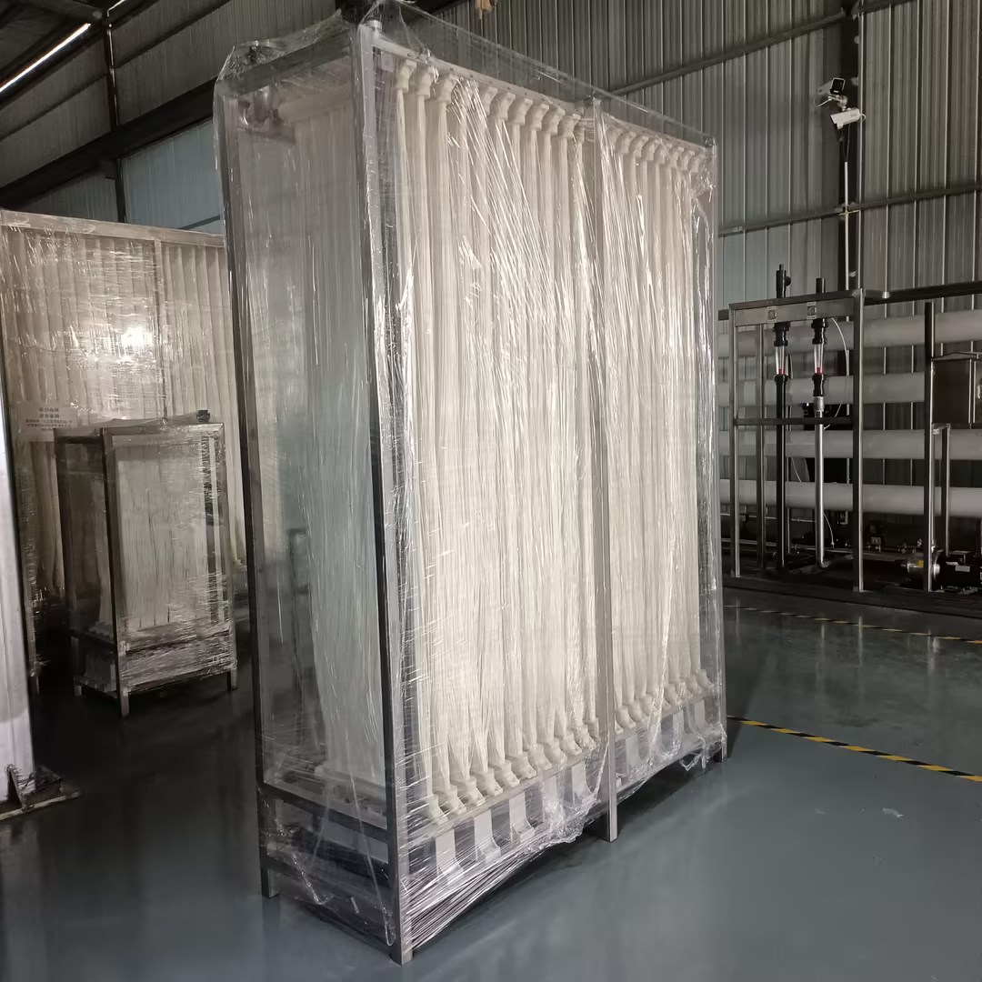 耐高温MBR中空纤维膜 工业级PVDF超滤组件 高浓度污水处理膜