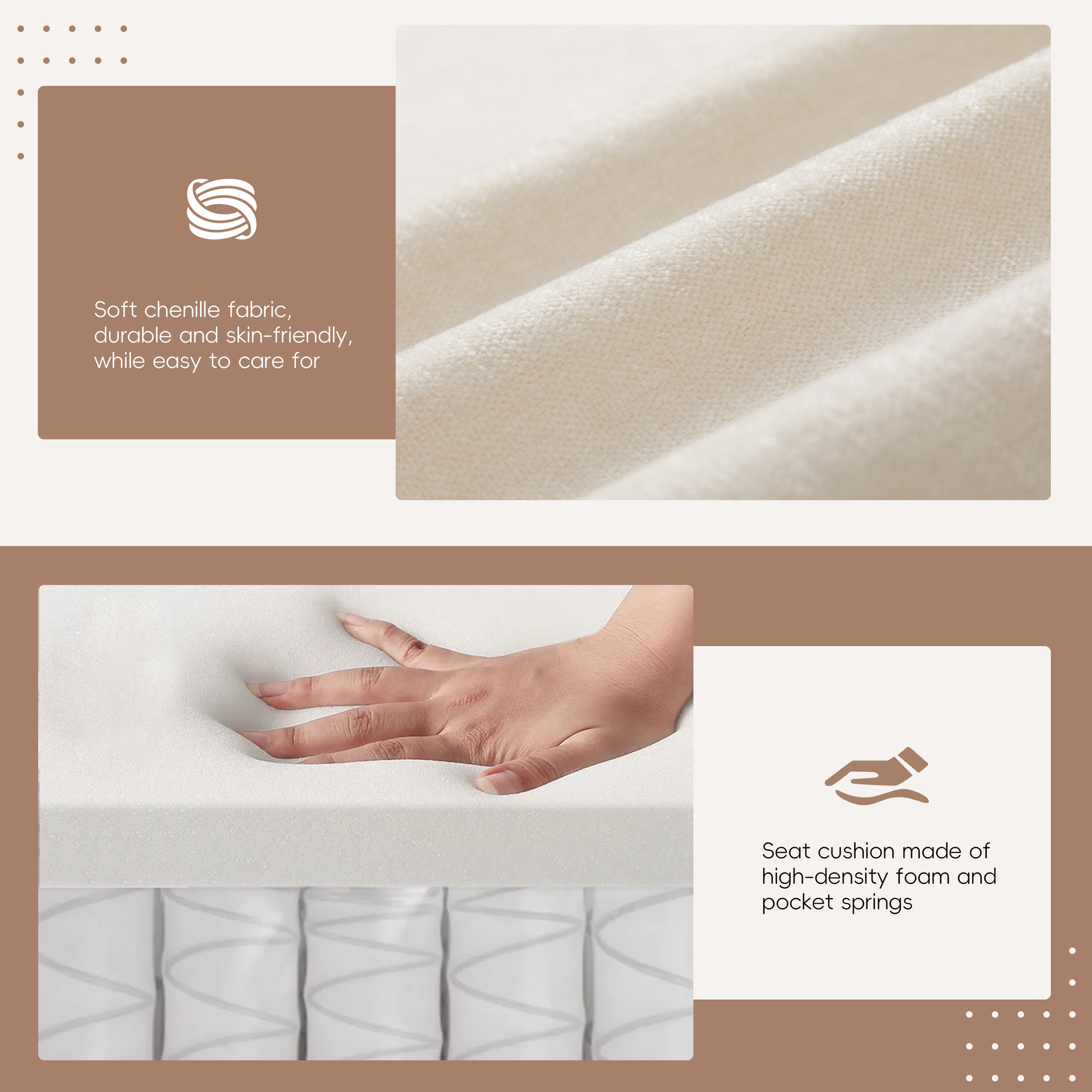 Sofá de nube desmontable moderno y simple con respaldo ajustable, nuevo sofá de tela recta de estilo de casa pequeño.