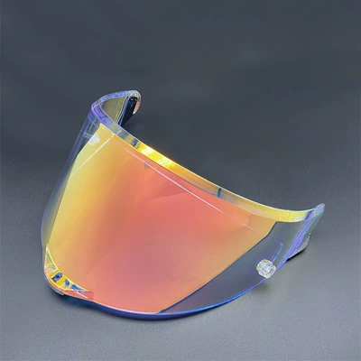 Dəbilqə (Kaska) aksesuarları — Helmet Lens Pista Single-Pin - pista-aurora-red