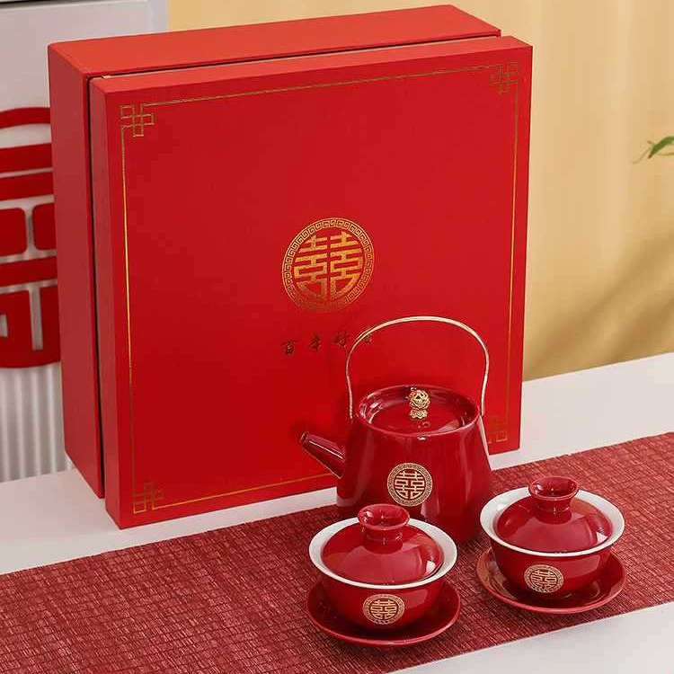 Tea cup, tea set, teapot, gift box