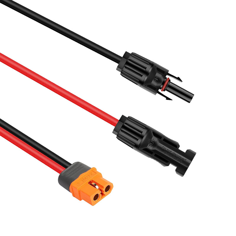 MC4 to XT60if 純銅モバイルエネルギー貯蔵バッテリー充電ケーブル Zhenghao モバイルエネルギー貯蔵バッテリー充電に適しています|undefined