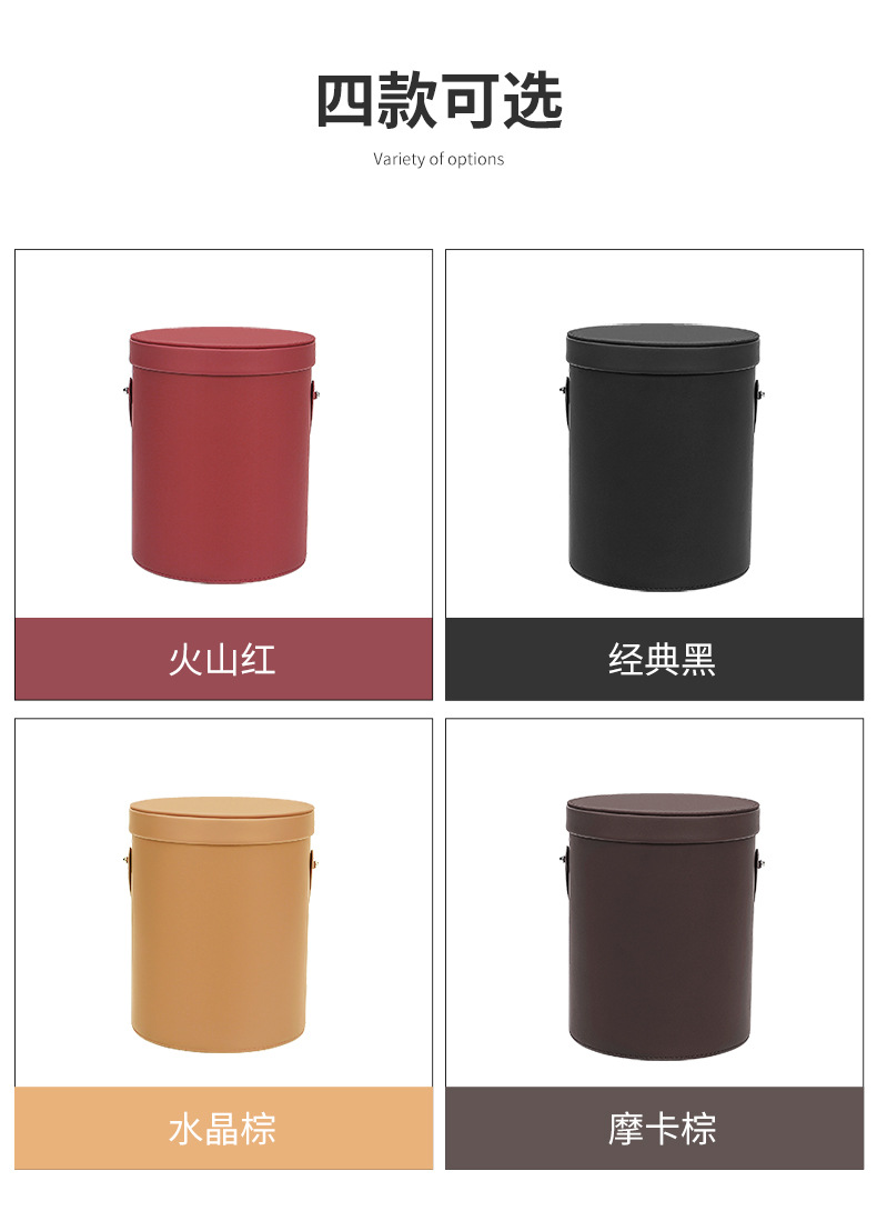 Car trash can car storage bucket car storage portable large capacity storage box interior decoration supplies
