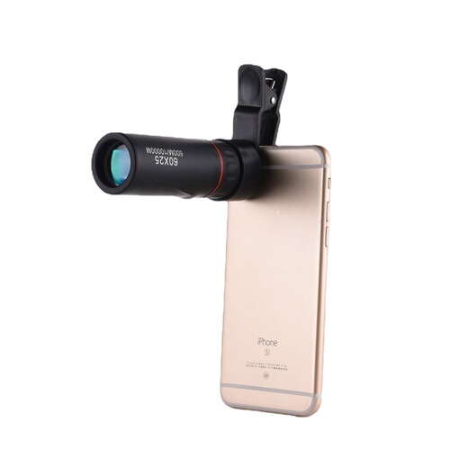 Telescope high-definition high-power monocular adult low-light night vision 30,000 meters telescope for mobile phone photography concert