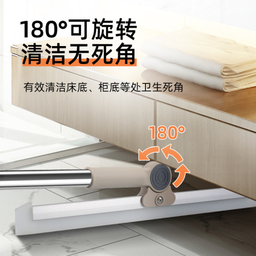 Magic broom floor wiper push water scraper silicone mop household artifact mop bathroom kitchen wet and dry dual-use