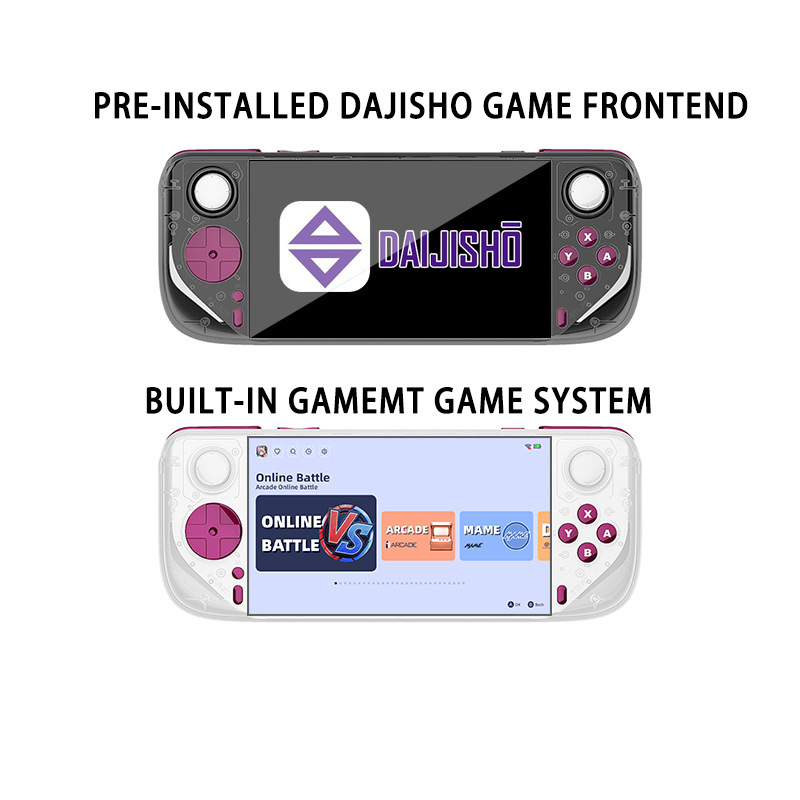 E6MAX安卓掌机Andorid13双系统Dual System触摸5寸HDScreen游戏机|undefined