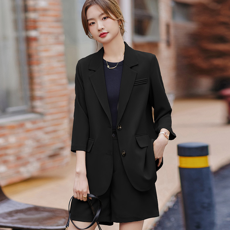 Colored summer classic suit jacket