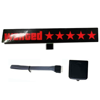 Led Luminous Car Stickers Wanted, Cold light sheet - wantedred-type-ii