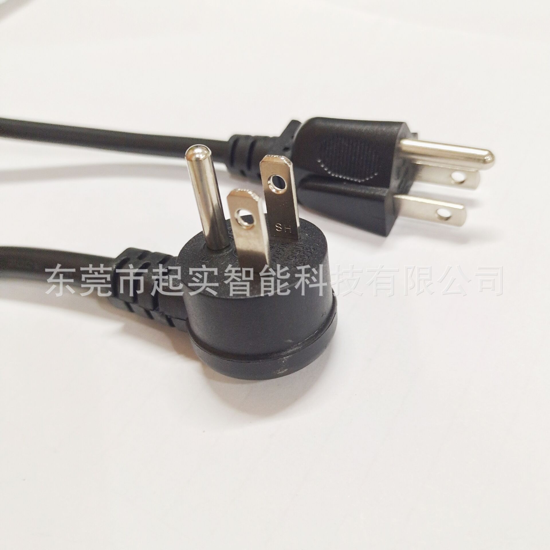 美标3芯插头电源线 美式插头线美规梅花尾电源线美标插头米老鼠线