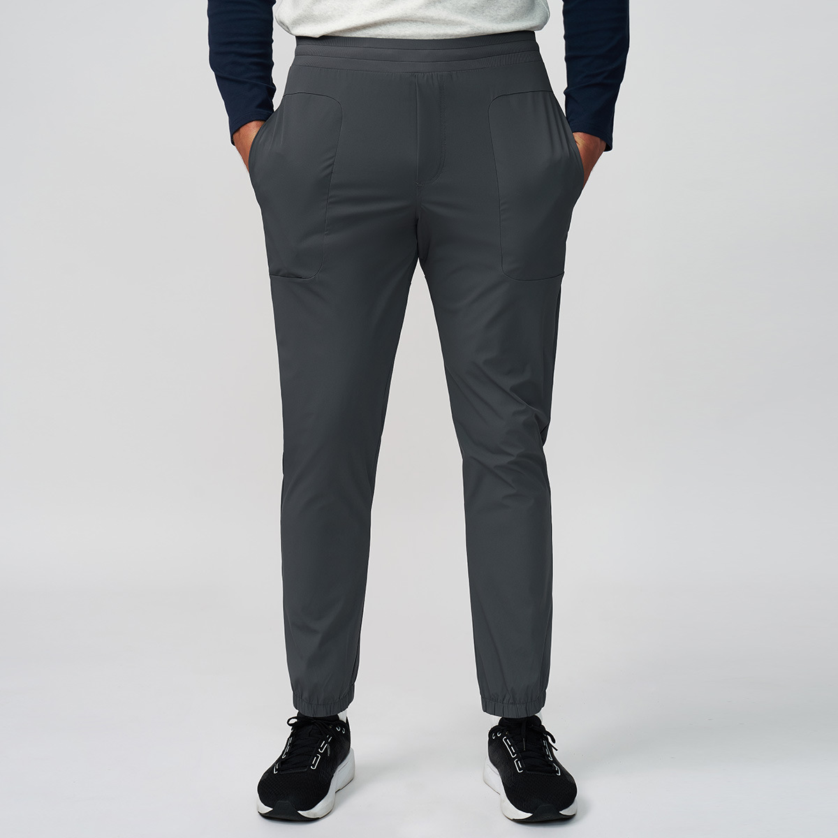 Cross-Border Men's Sports Quick-Drying Breathable Foot-Shrinking Pants Golf Work Clothing Outdoor Hiking Casual Pants 1138