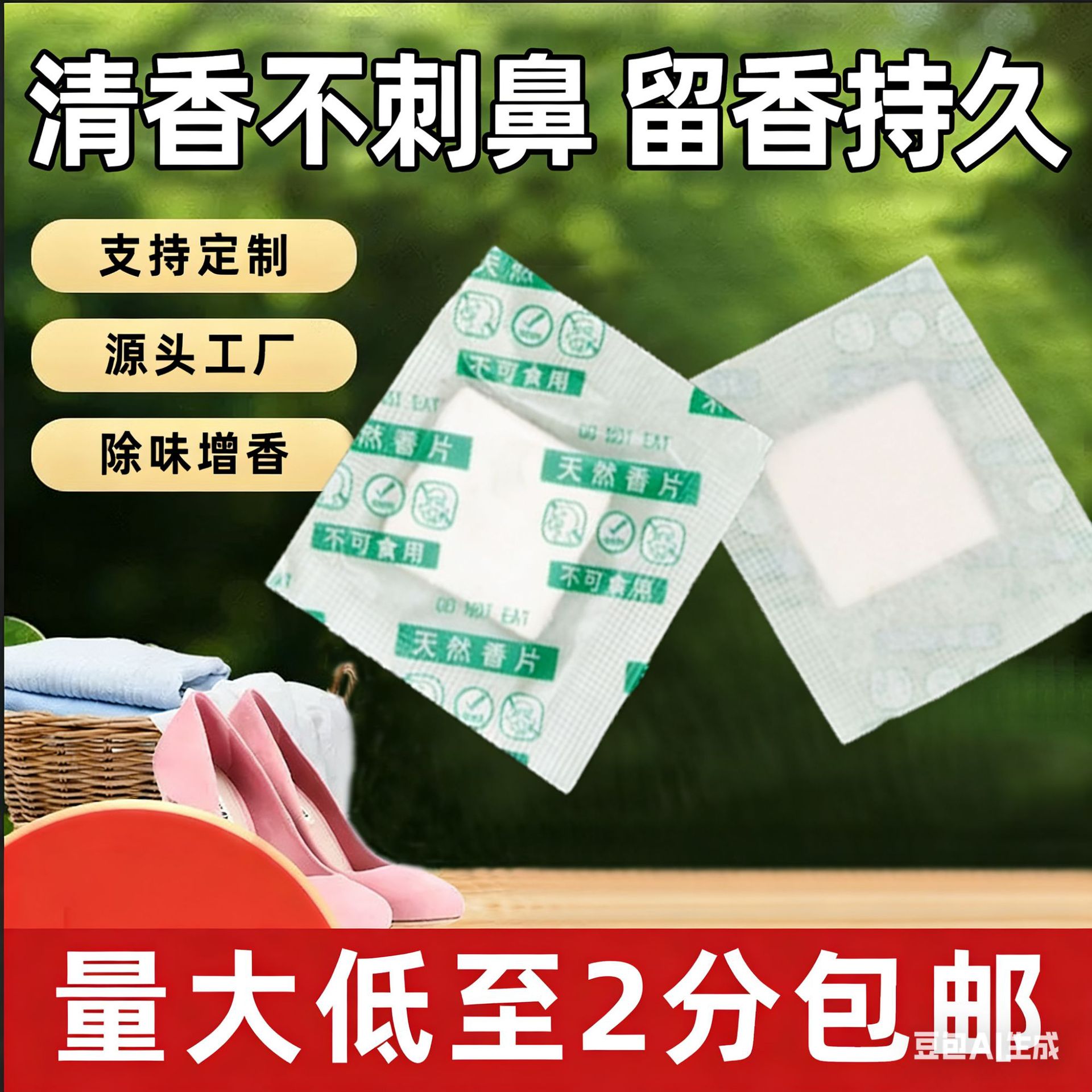 工厂天然香片批发薰衣草香包批发礼品防潮香薰香袋香包赠品增香