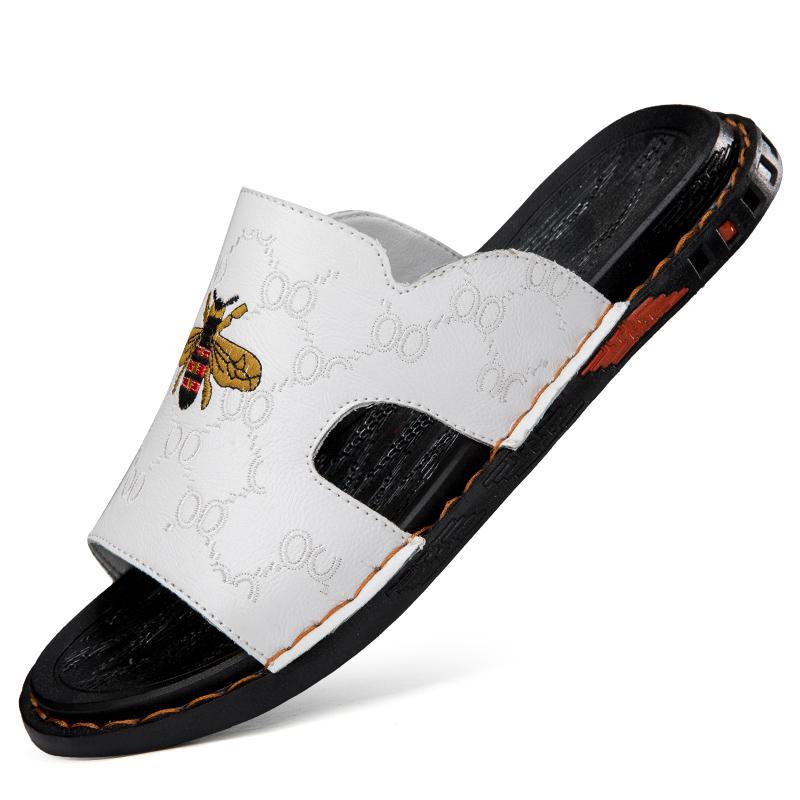 2023 새로운 국경 플러스 사이즈 진짜 카우보이 여름 유행 남성 슬리퍼