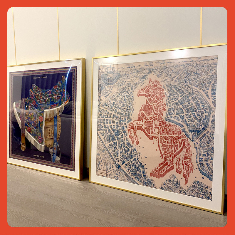 Βdiy Non-Damaging Magnetic Frame for Silk Scarves, Luxury Style Scarf Frame, Custom Photo Frame for Wall Hanging, Reversible Βdiy Non-Damaging Magnetic Frame for Silk Scarves, Luxury Style Scarf Frame, Custom Photo Frame for Wall Hanging, Reversible