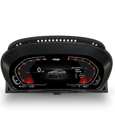Car display with Bmw M5, X5, X6Y - e70e71-internet-gyroscope-gps-0ta-3d-car-model-global-language