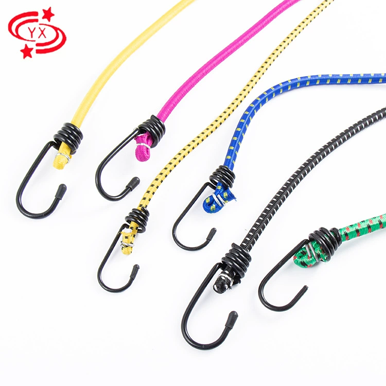 Эластичная веревка с крючком, эластичная круглая эластичная веревка, крепление для мотоцикла, корневая веревка, сетка для багажа, оптовая продажа, высокая эластичная затяжка