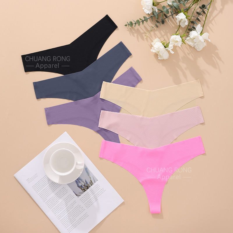 Sports Yoga Women's Sexy Coquettish Breathable Underwear Women's Pregnant Women's Traceless Underwear Cross-border European and American plus size T-pants