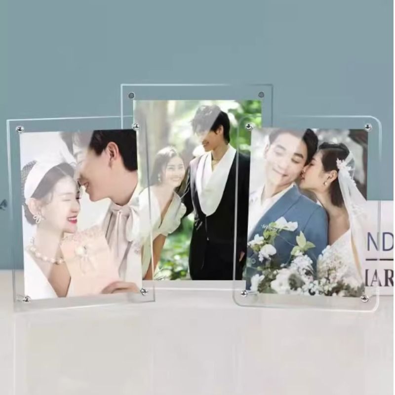 ✅ Acrylic Photo Frame Display Stand Crystal 6-Photo Frame 7inch Poster Frame Display Frame A4 Picture Frame 7 Decorative Items Double ✅ Acrylic Photo Frame Display Stand Crystal 6-Photo Frame 7inch Poster Frame Display Frame A4 Picture Frame 7 Decorative Items Double
