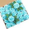 Cross -border gift box foam PE rose 25 /50 boxes installed with simulation fake flowers wedding decorative hand bouquet