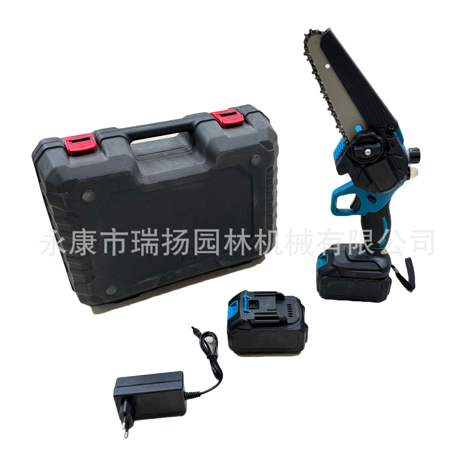 6 “小型有刷锂电锯无刷户外伐木锯大功率大效率充电式手持电链锯