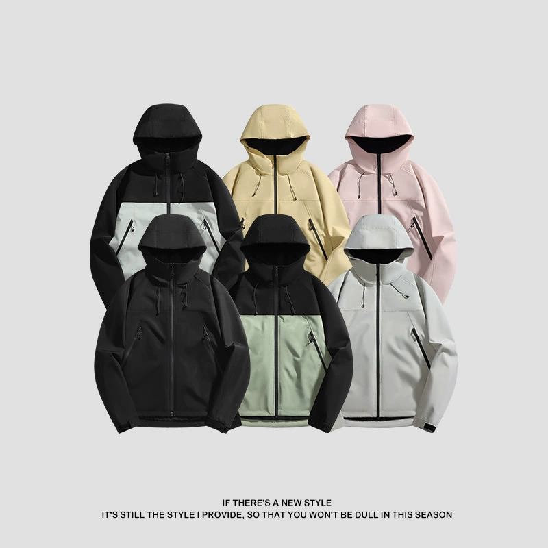 Новая мягкая оболочка куртка для мужчин на открытом воздухе горы ветрозащитный досуг прилив куртка куртка для альпинизма