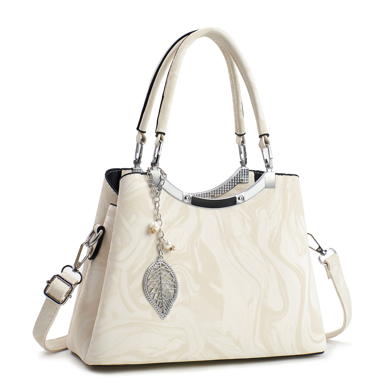 Estilo occidental 2025 color sólido nuevo estilo de gran capacidad casual moda textura viajero bolso de mensajero de un solo hombro mujer