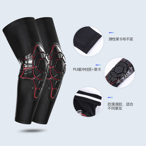 Wholesale motorcycle riding knee pads and elbow pads, quick-drying basketball leg pads, motorcycle rider off-road equipment, warm sports knee pads