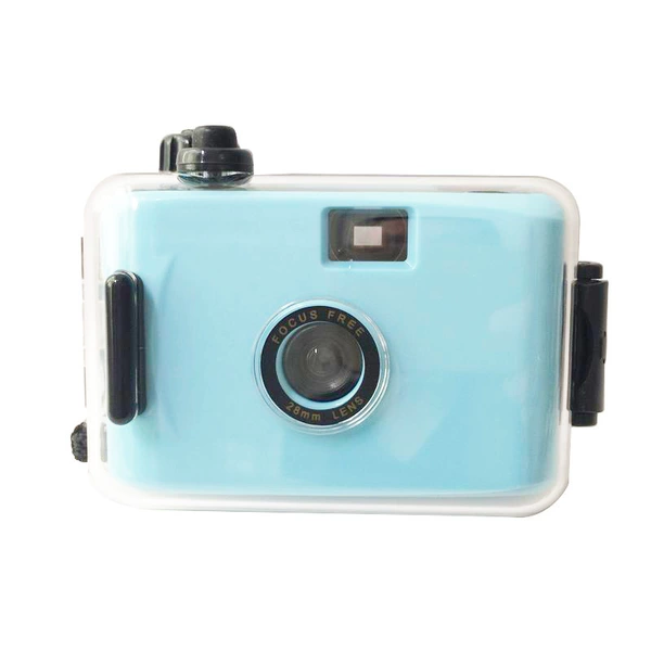 Light blue black shell
