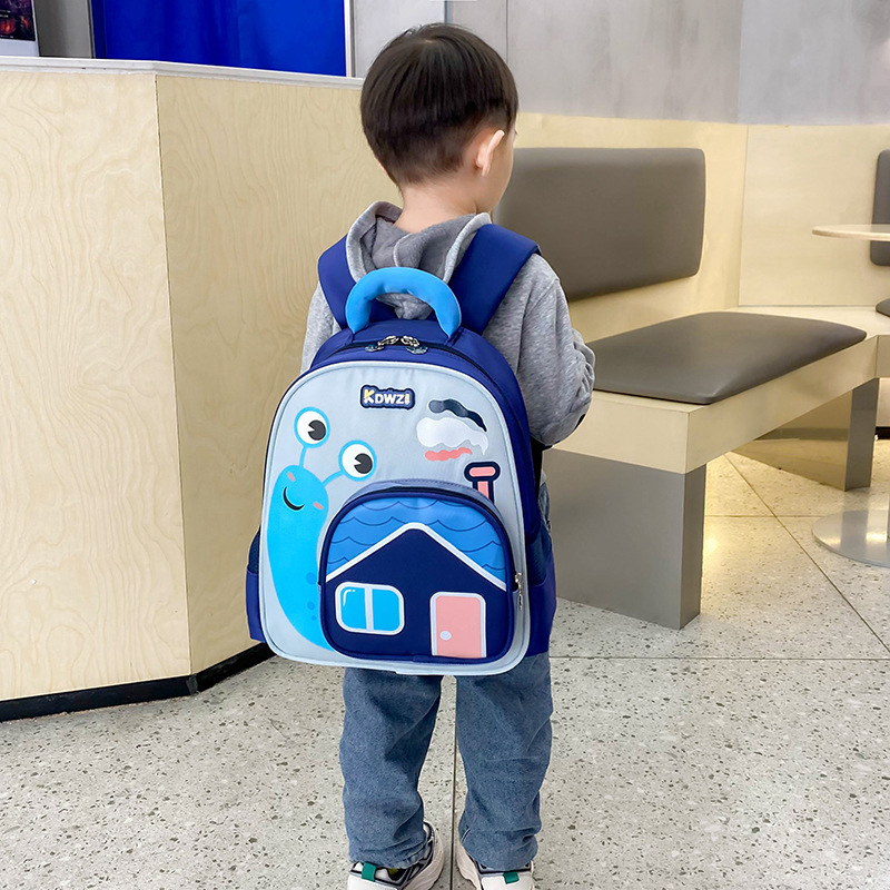 Mochila escolar de jardín de infantes nueva mochila de dibujos animados lindo de 3-6 años para niños y niñas