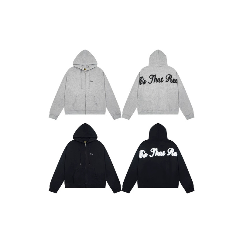 Correct version of Cortei Alcatraz American-style hooded zip-up jacket 2026 autumn/winter new loose-fit coat