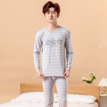 儿童保暖内衣套装学生青少年睡衣纯棉男女童秋衣秋裤打底全棉毛衫