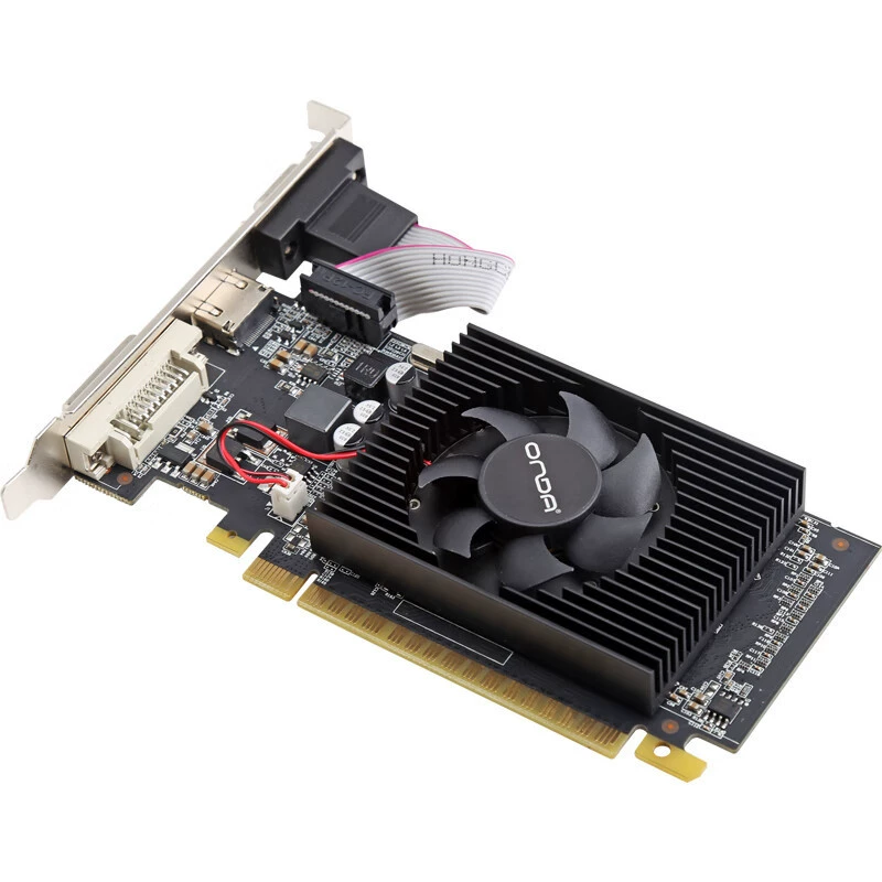 Совместимая видеокарта Onda GT730K 4GD3‑LP для настольного компьютера, высокое разрешение, офис/игры