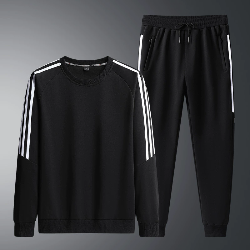 Весенний и Осенний Костюм Мужской Костюм Yuantong Hits Весенний Молодежный Спортивный Свободный Мужской Два Повседневных Одежда