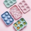 家用DIY自制硅胶6孔冰球冰格模具硅胶圆形冰球6连硅胶冰格