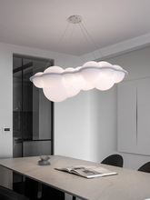 設計師泡泡燈創意個性客廳燈餐廳吊燈北歐簡約服裝店售樓部雲朵燈