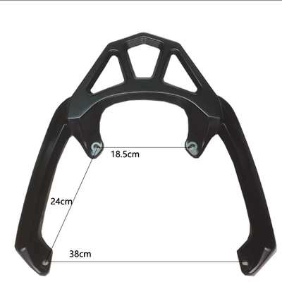 rear shelf trunk bracket, Other Electric Vehicle Accessories - bws-aluminum-black-shelf