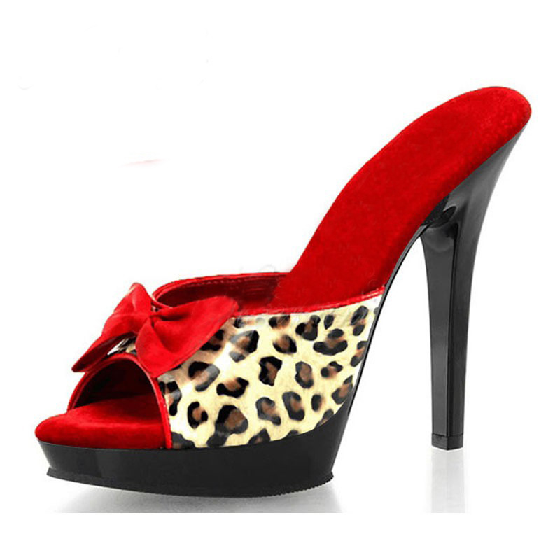 2022 moda tacón alto tacón de aguja Sandalias de tacón de cristal de las mujeres plataforma inferior 15cm sandalias discoteca zapatos de mujer