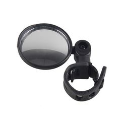 Bicycle rearview mirror, wide-angle convex mirror, single-bike reflector, mountain bike rearview mirror, silicone handle rearview mirror