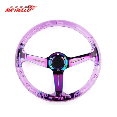 Acrylic Transparent Bubble-Shaped Steering Steering wheel - fxp-ykl-003