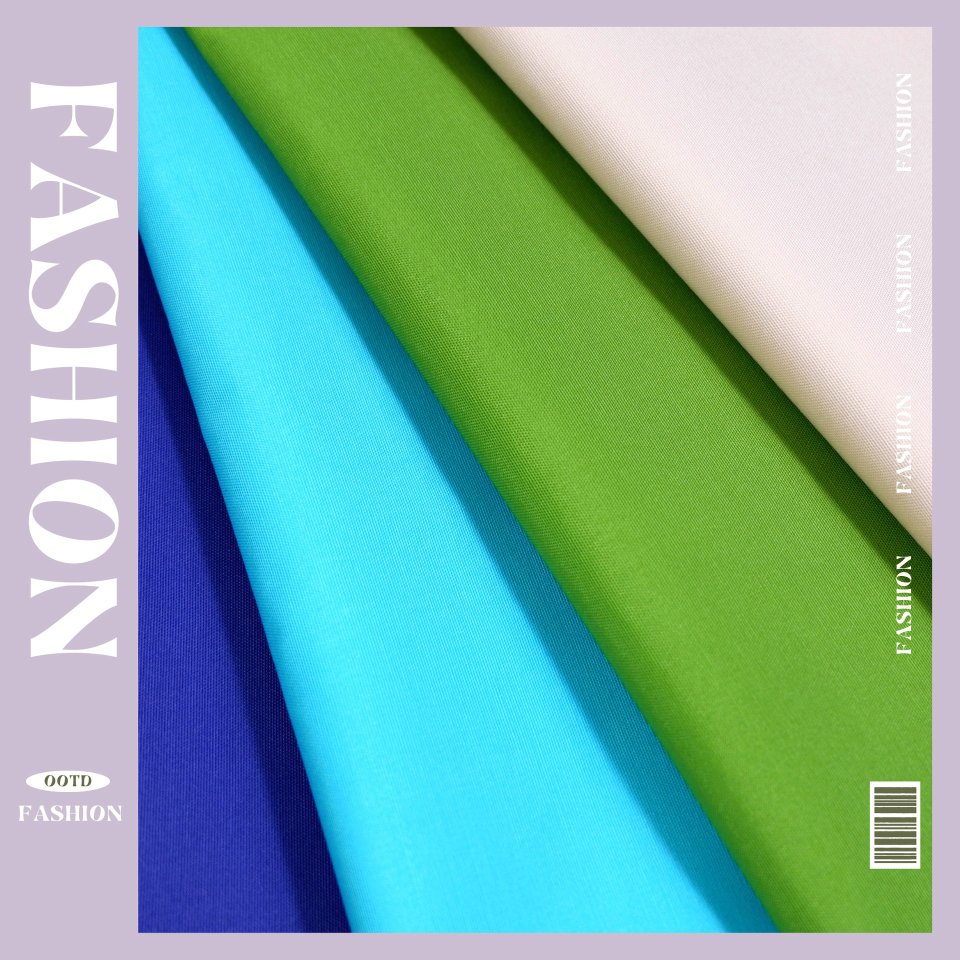 厂家直销多色防水10安北极狐涤纱仿帆布面料耐磨箱包背包旅行包码