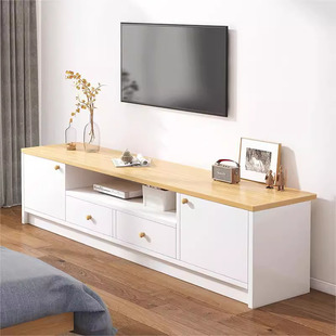 Tv Cabinet Living Room Home 2025 New Small Apartment Rental Storage Simple Floor-Standing Tv Cabinet