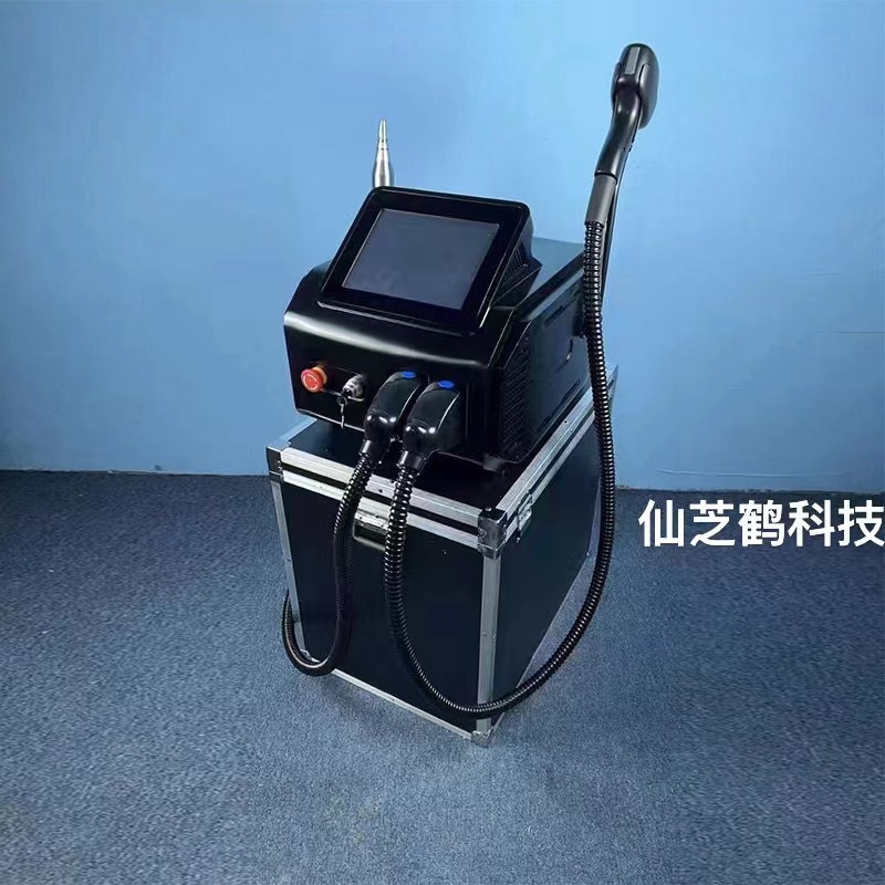 Comercio exterior transfronterizo 810 y 808 instrumento de belleza de tres bandas IPL multifunción OPT instrumento de rejuvenecimiento de la piel limpieza de manchas limpieza de cejas tatuaje